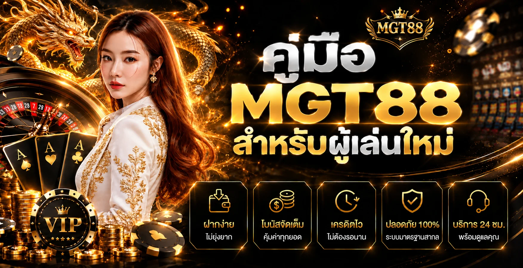 MGT88 คู่มือผู้เล่นใหม่ | สมัคร ทดลอง ฝากถอนปลอดภัย